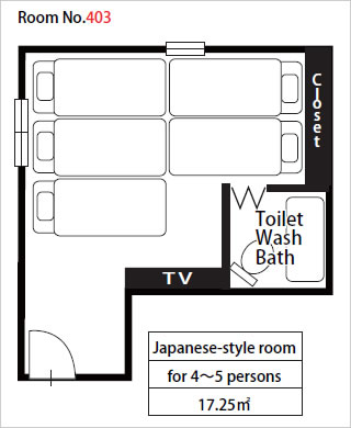 Japanese Style Group Room